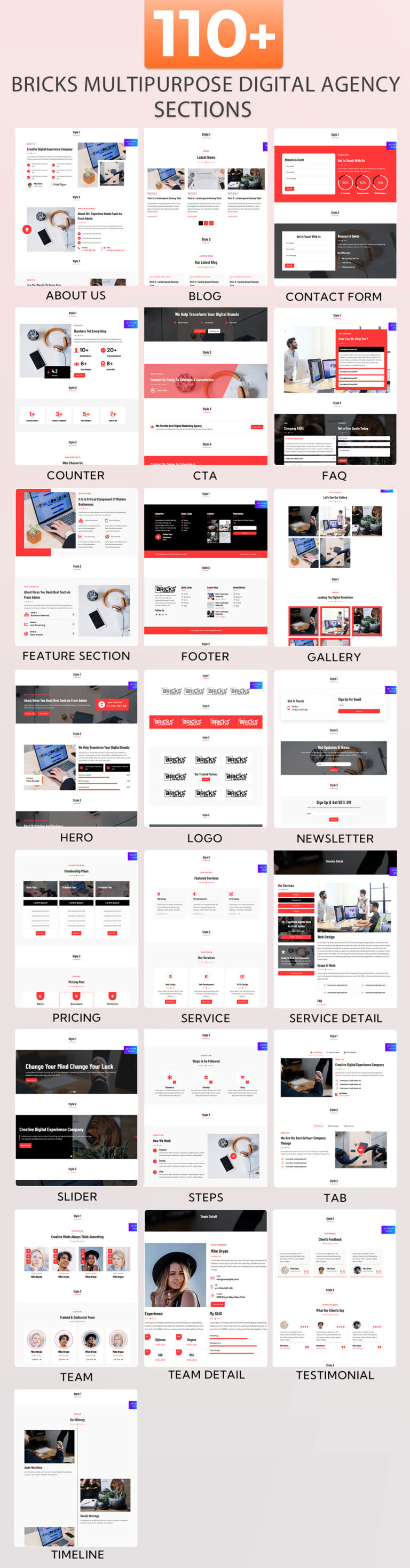 Bricks Multipurpose Digital Agency Webkit