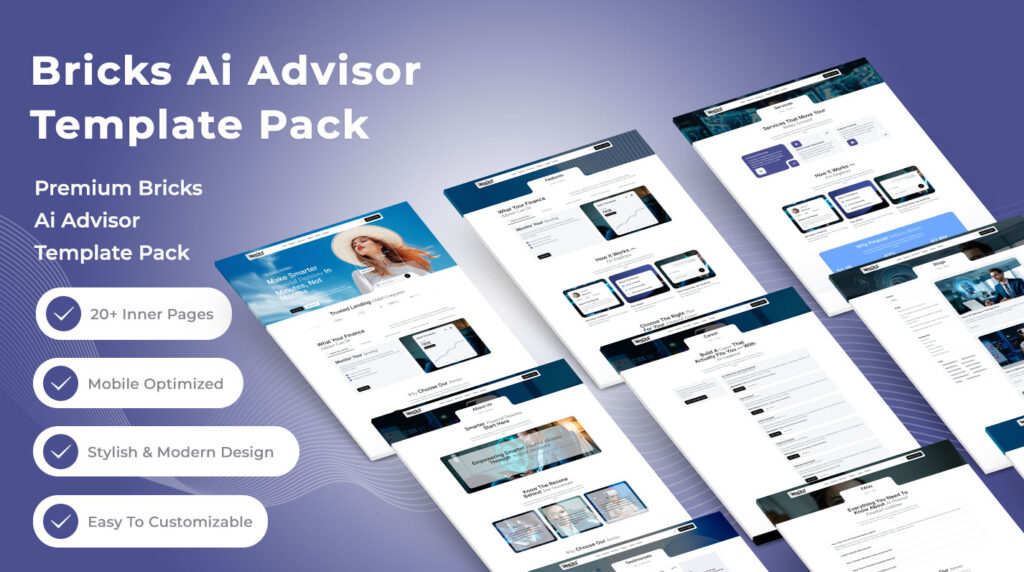 Bricks Personal AI Advisor Template Pack