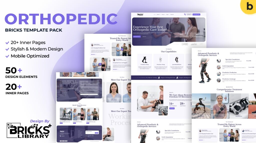 Bricks Orthopedic Template Pack