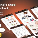 Bricks Candle Shop Template Pack
