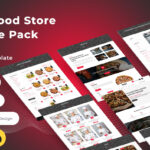 Bricks Food Store Template Pack