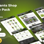 Bricks Plants Shop Template Pack