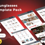 Bricks Sunglasses Shop Template Pack