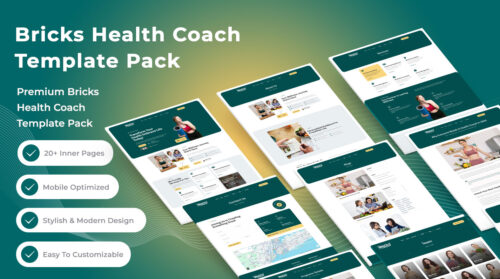 Bricks Health Coach Template Pack - Bricks Library Plus
