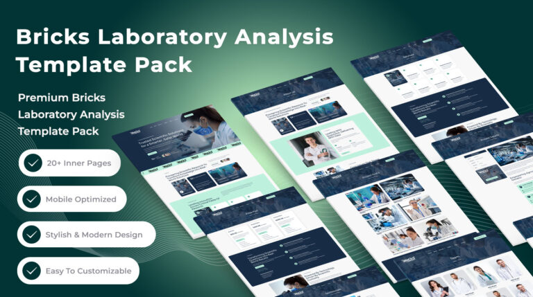 Bricks Laboratory Analysis Template Pack - Bricks Library Plus