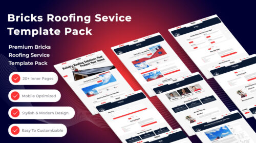 Bricks Roofing Services Template Pack - Bricks Library Plus