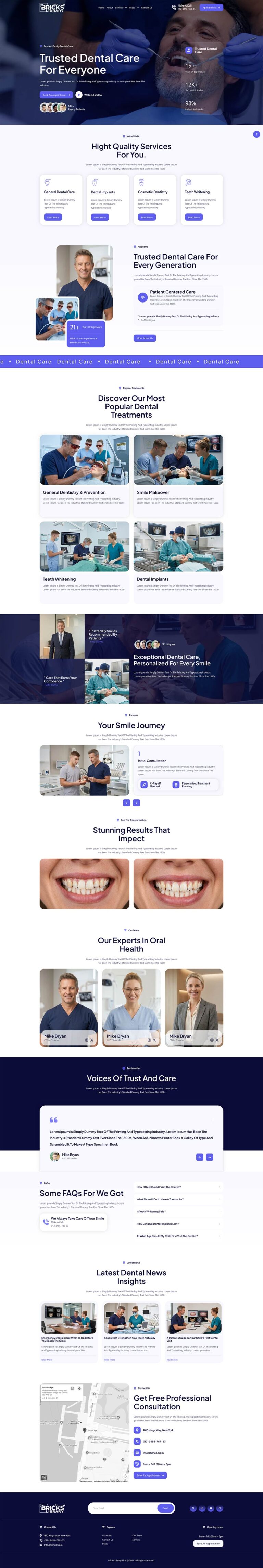 Bricks Dental Template Pack