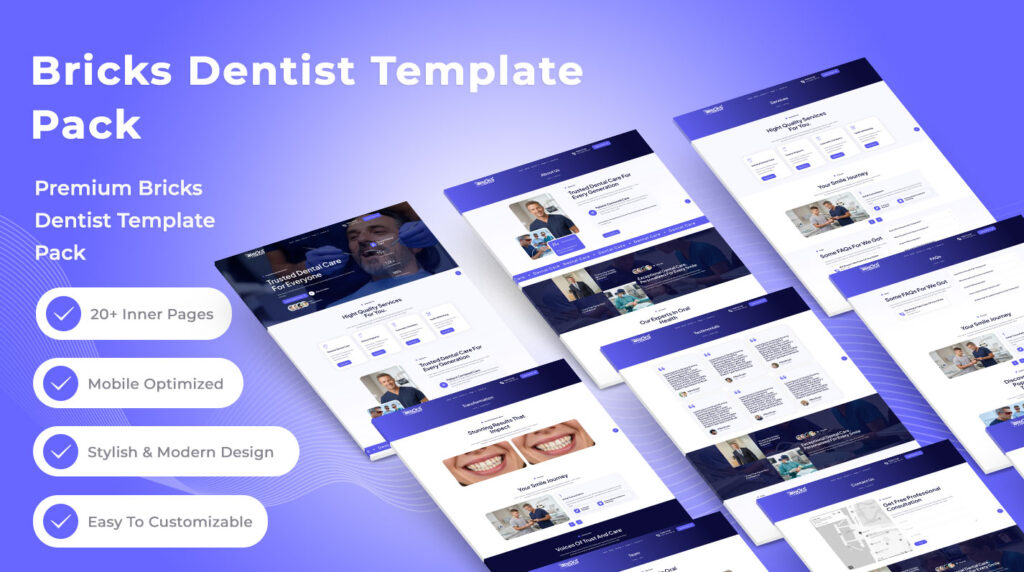Bricks Dental Template Pack