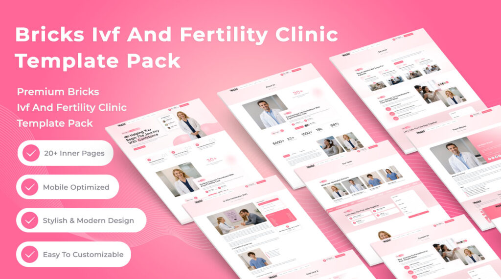 Bricks IVF & Fertility Template Pack