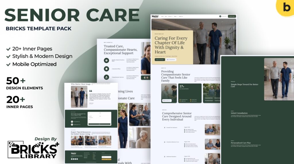 Bricks Senior Care Template